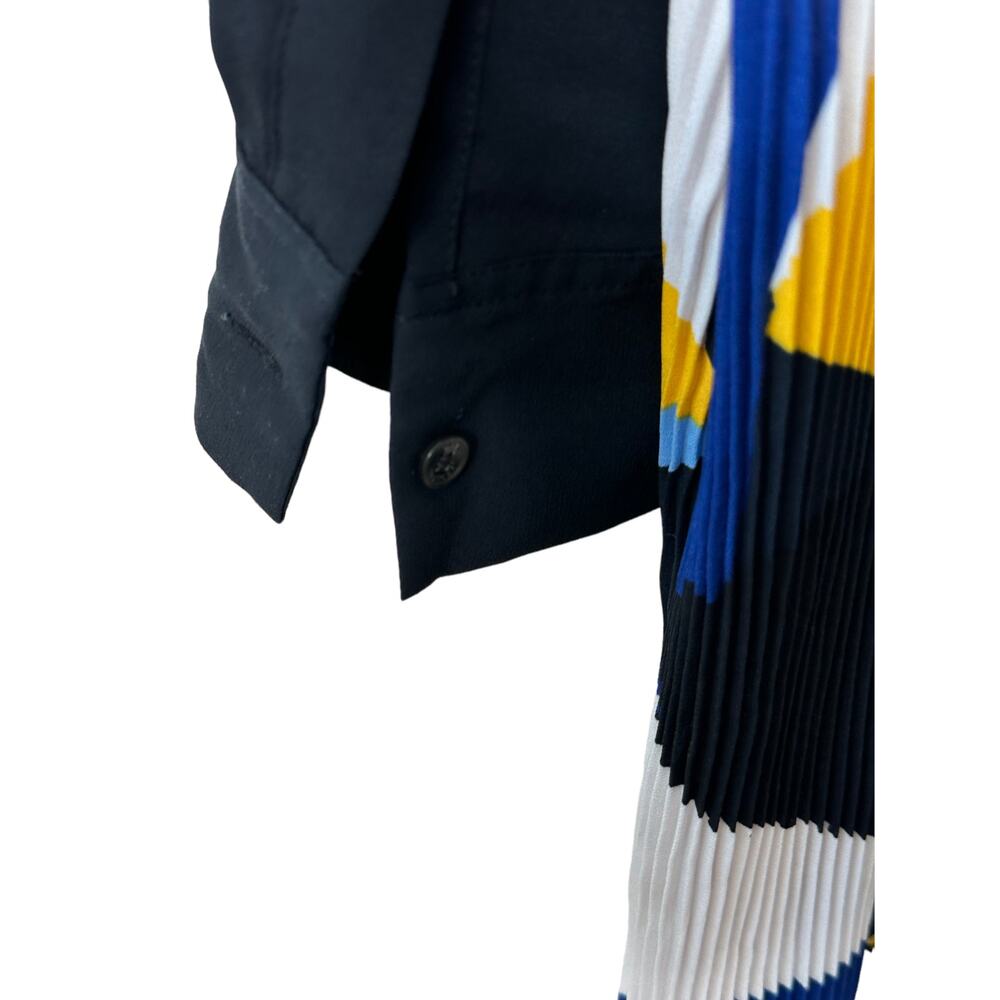 Tommy Hilfiger Multi-Color Color Block Crepe Shif… - image 10